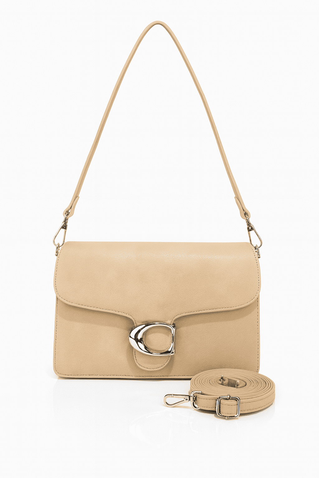 CB054-Women’s Classic Black Shoulder Bag - Image 13