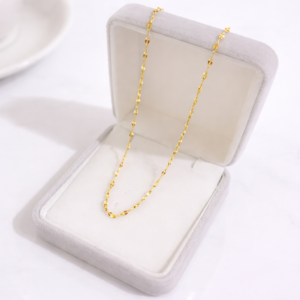 XP014-Adjustable Gold Chain Necklace
