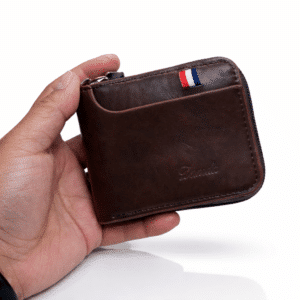 MBW014-Premium Leather Zipper Wallet for Men