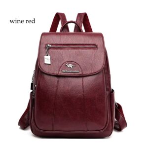 Vintage Soft Leather Backpacks (WB030)