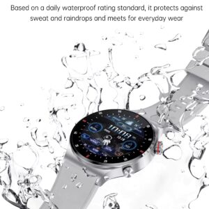 LIGE ECG+PPG Bluetooth Call Smart Watch Men 2023 Sports Bracelet NFC Waterproof(WW791)