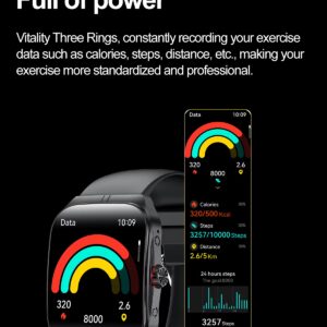 HD AMOLED Curved Health Monitoring Fitness Tracker Men Women Smartwatch {MW789}