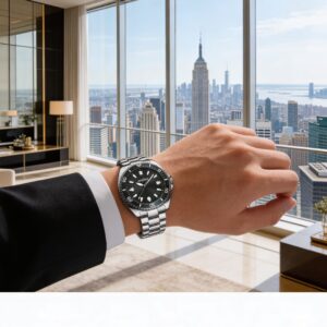 POEDAGAR Business Men Watch Date Week Waterproof Luminous Luxury Man(MW756)