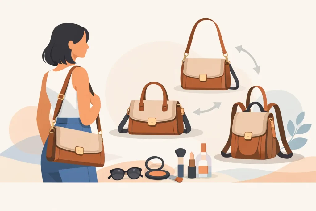Convertible Shoulder Handbag for Women Guide